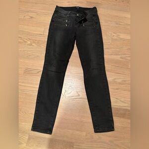 PAIGE Charcoal Black Skinny Denim Jeans Size 26 women